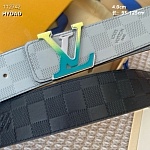 4.0 cm Width Louis Vuitton Belt  # 256065, cheap LouisVuitton Belts
