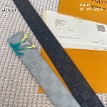 4.0 cm Width Louis Vuitton Belt  # 256065, cheap LouisVuitton Belts
