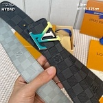 4.0 cm Width Louis Vuitton Belt  # 256065, cheap LouisVuitton Belts