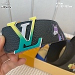 4.0 cm Width Louis Vuitton Belt  # 256067, cheap LouisVuitton Belts