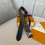4.0 cm Width Louis Vuitton Belt  # 256068, cheap LouisVuitton Belts