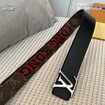 4.0 cm Width Louis Vuitton Belt  # 256068, cheap LouisVuitton Belts