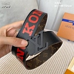 4.0 cm Width Louis Vuitton Belt  # 256069