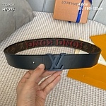 4.0 cm Width Louis Vuitton Belt  # 256069, cheap LouisVuitton Belts