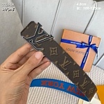 4.0 cm Width Louis Vuitton Belt  # 256070, cheap LouisVuitton Belts