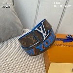 4.0 cm Width Louis Vuitton Belt  # 256071, cheap LouisVuitton Belts