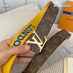 4.0 cm Width Louis Vuitton Belt  # 256072, cheap LouisVuitton Belts