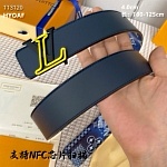 4.0 cm Width Louis Vuitton Belt  # 256078, cheap LouisVuitton Belts