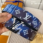 4.0 cm Width Louis Vuitton Belt  # 256079