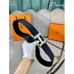 $57.00,3.8 cm Width HermesHermes Belt  # 256118