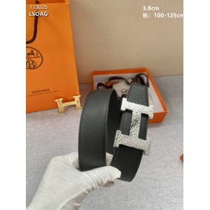 $57.00,3.8 cm Width HermesHermes Belt  # 256120