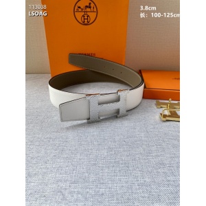 $57.00,3.8 cm Width HermesHermes Belt  # 256124