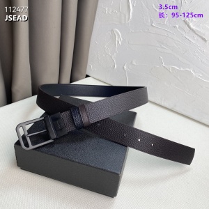 $53.00,3.5 cm Width Prada Belt  # 256473