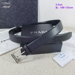 $56.00,3.5 cm Width Prada Belt  # 256476