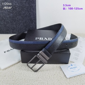 $56.00,3.5 cm Width Prada Belt  # 256480