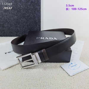 $56.00,3.5 cm Width Prada Belt  # 256482