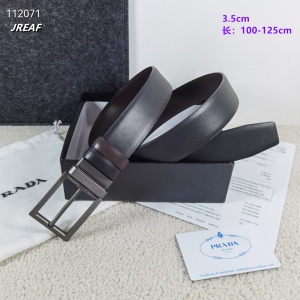 $56.00,3.5 cm Width Prada Belt  # 256484