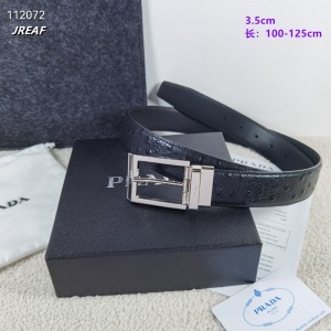 $56.00,3.5 cm Width Prada Belt  # 256485