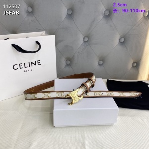 $52.00,2.5 cm Width Celine Belt  # 256503
