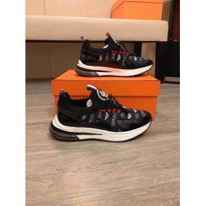 $89.00,Armani Logo Print Low top Lace Up Sneakers For Men in 259255