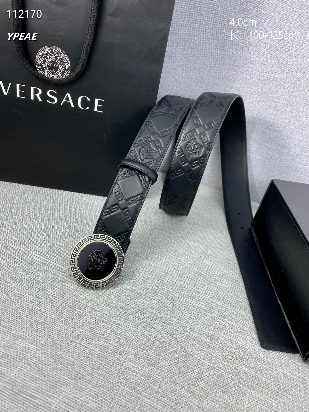4.0 cm Width Versace Belt # 256238