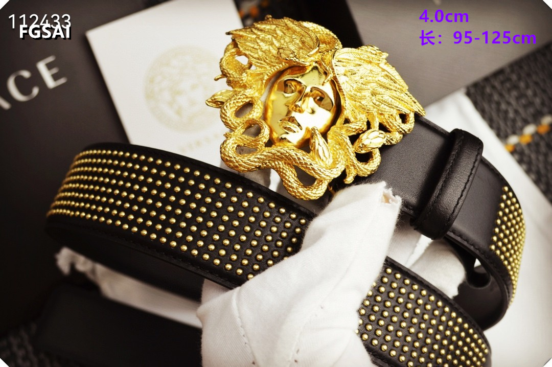 4.0 cm Width Versace Belt # 256279