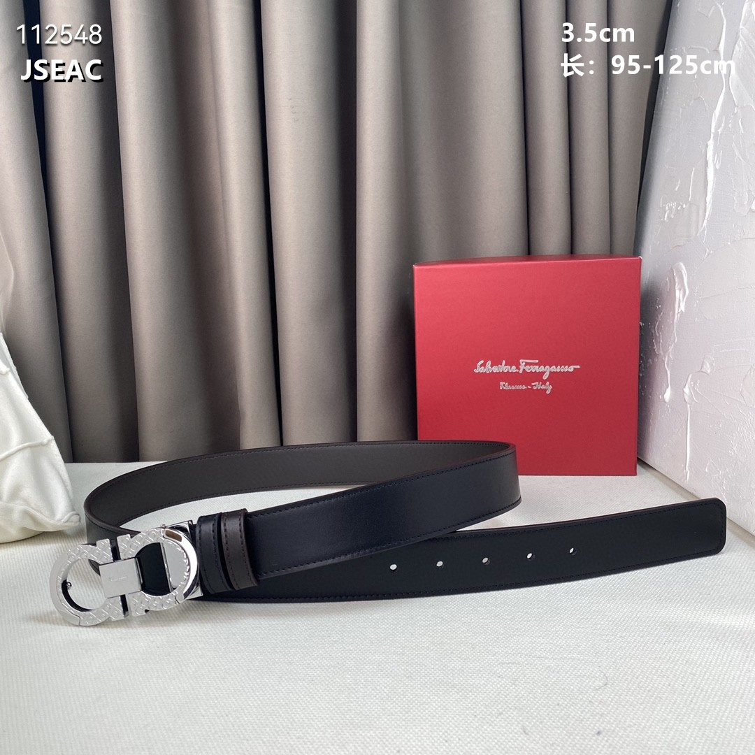 3.5 cm Width Ferragamo Belt # 256313