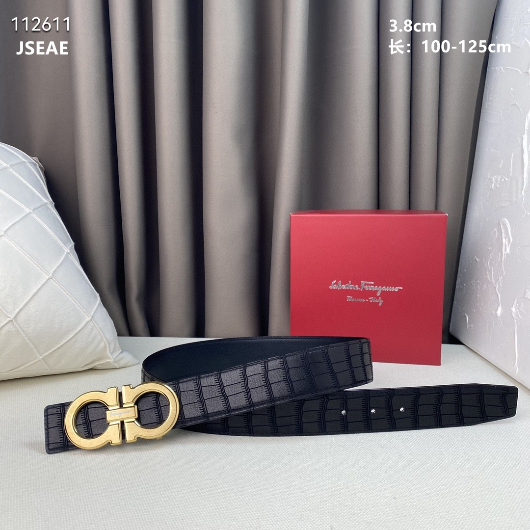 3.5 cm Width Ferragamo Belt # 256323
