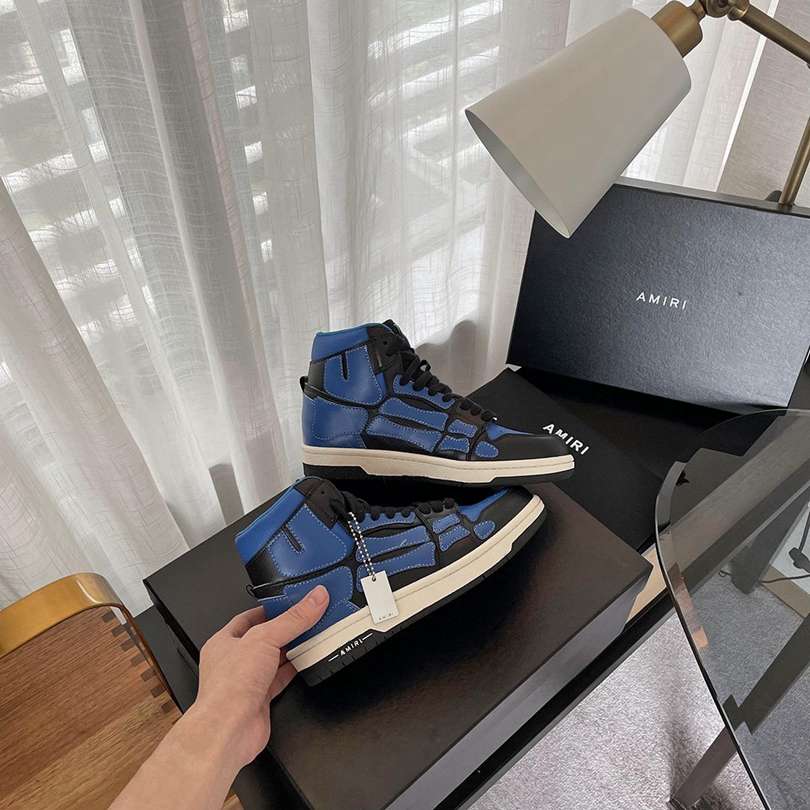 Amiri Skel leather Low Top Sneaker Unisex in 259335