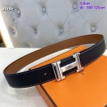 3.8 cm Width HermesHermes Belt  # 256106, cheap Hermes Belts