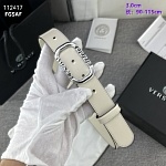 3.0 cm Width Versace Belt  # 256213, cheap Versace Belts