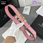3.0 cm Width Versace Belt  # 256214