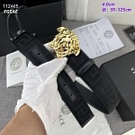 4.0 cm Width Versace Belt  # 256235, cheap Versace Belts