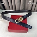 3.5 cm Width Ferragamo Belt  # 256298