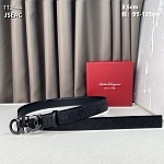 3.5 cm Width Ferragamo Belt  # 256309