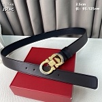 3.5 cm Width Ferragamo Belt  # 256311