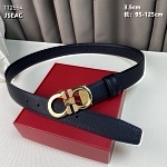 3.5 cm Width Ferragamo Belt  # 256318, cheap Ferragamo Belts