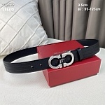 3.5 cm Width Ferragamo Belt  # 256321