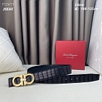 3.5 cm Width Ferragamo Belt  # 256323, cheap Ferragamo Belts