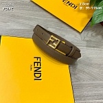 2.0 cm Width Fendi Belt  # 256325