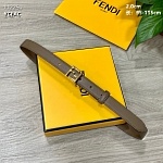 2.0 cm Width Fendi Belt  # 256325, cheap Fendi Belts