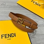 2.0 cm Width Fendi Belt  # 256326, cheap Fendi Belts