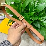 2.0 cm Width Fendi Belt  # 256326, cheap Fendi Belts