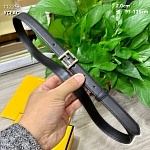 2.0 cm Width Fendi Belt  # 256327, cheap Fendi Belts