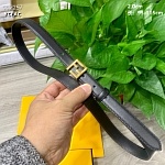 2.0 cm Width Fendi Belt  # 256328