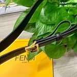 2.0 cm Width Fendi Belt  # 256328, cheap Fendi Belts
