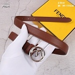 2.0 cm Width Fendi Belt  # 256329, cheap Fendi Belts