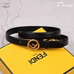 2.0 cm Width Fendi Belt  # 256330