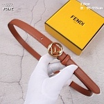 2.0 cm Width Fendi Belt  # 256331