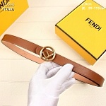 2.0 cm Width Fendi Belt  # 256332, cheap Fendi Belts